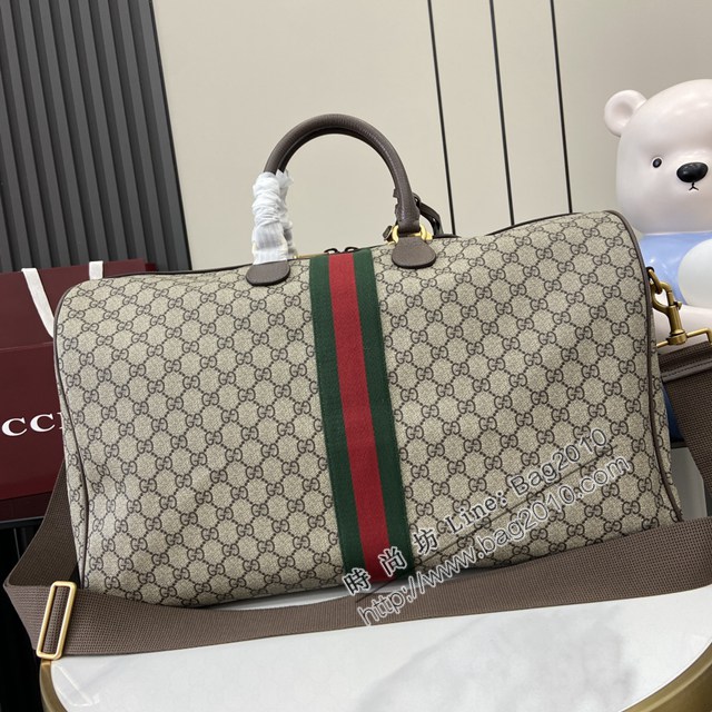 Gucci專櫃古馳最新款男士手提旅行包旅行袋 jh2801型號:  547959